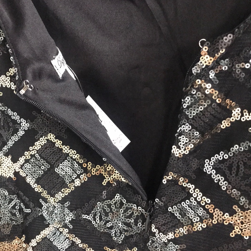 Micro Mini Sequin Club Dress - Picture 5 of 6